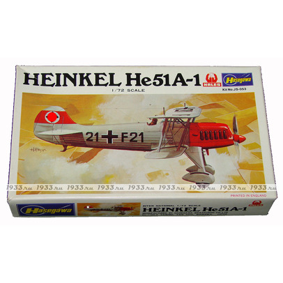 ������. ������ ����. ������ ����˨�� HEINKEL HE51A-1 